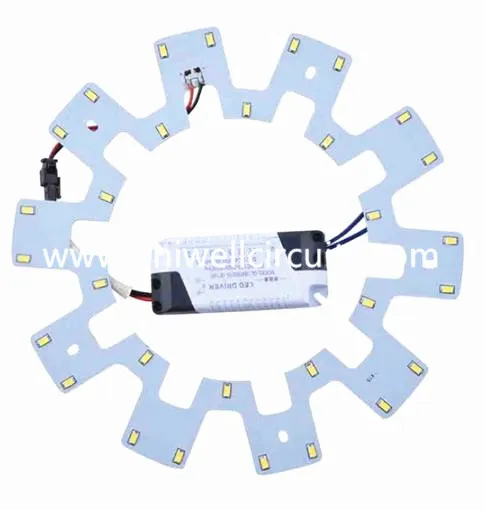 एल्यूमिनियम विसर्जन गोल्ड सर्किट बोर्ड