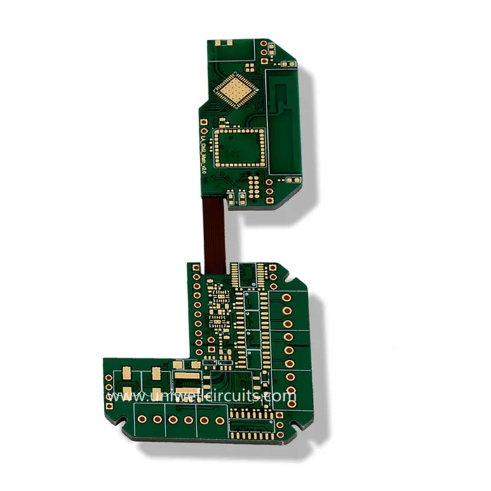 डिजिटल एलसीडी डिस्प्ले कठोर फ्लेक्स सर्किट