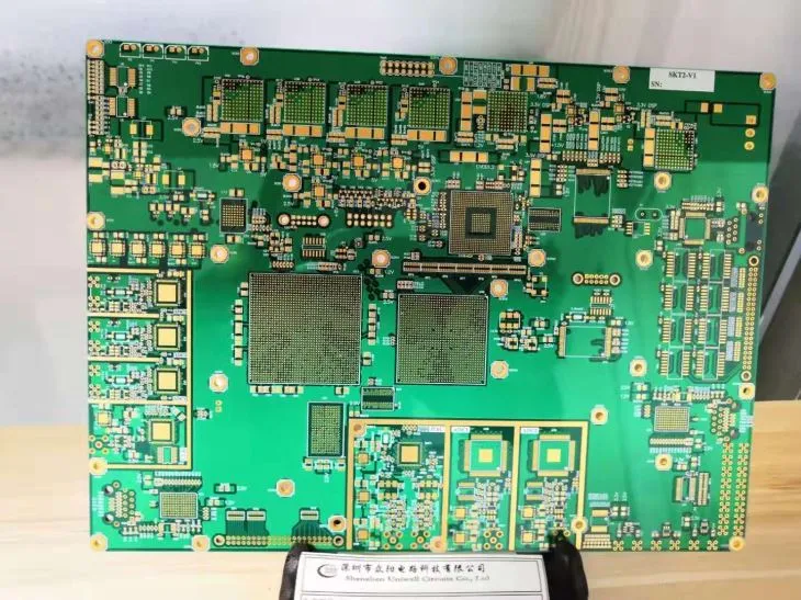 22 लेयर कठोर बोर्ड